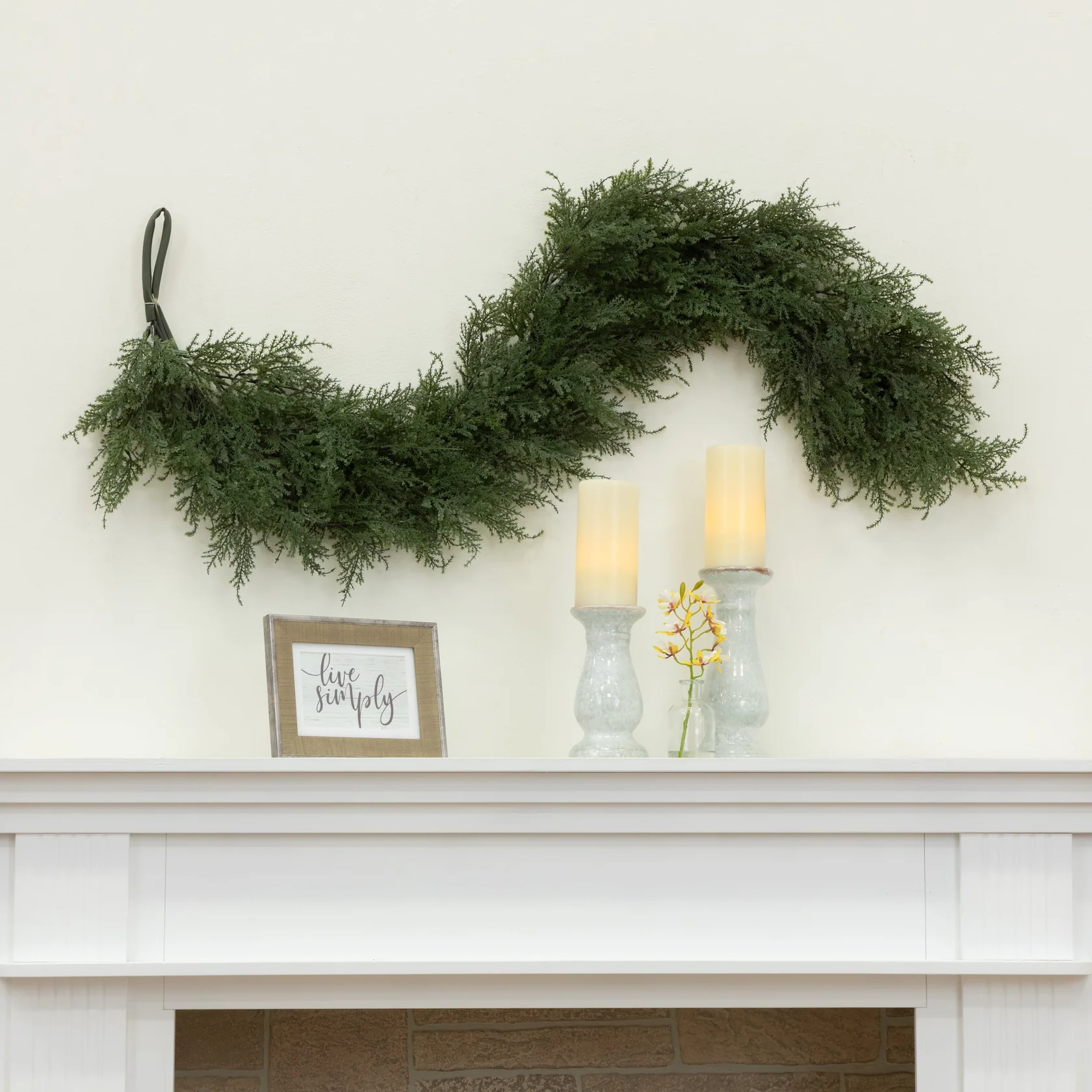 60” Artificial Cedar Garland (4953) - Image 10