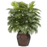 Areca Palm w/Vase Silk Plant (6651)