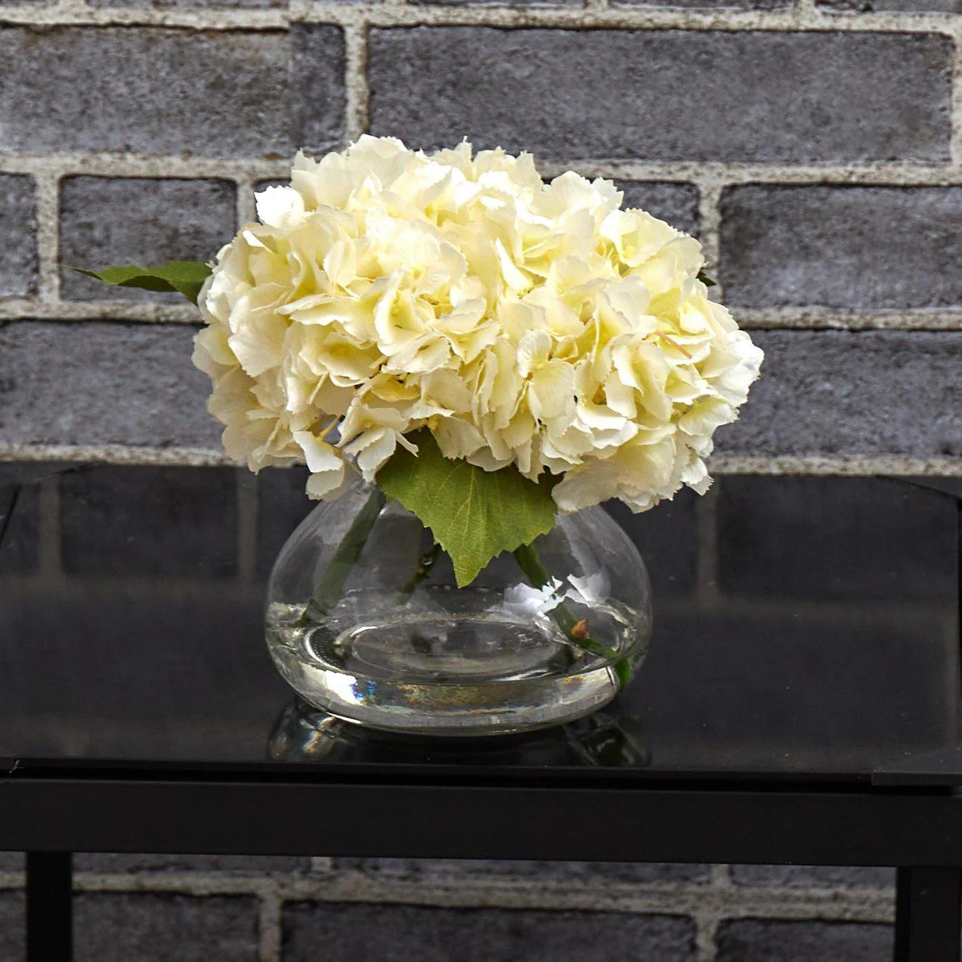Artificial Blooming Hydrangea in Vase (1356-GR) - Image 6