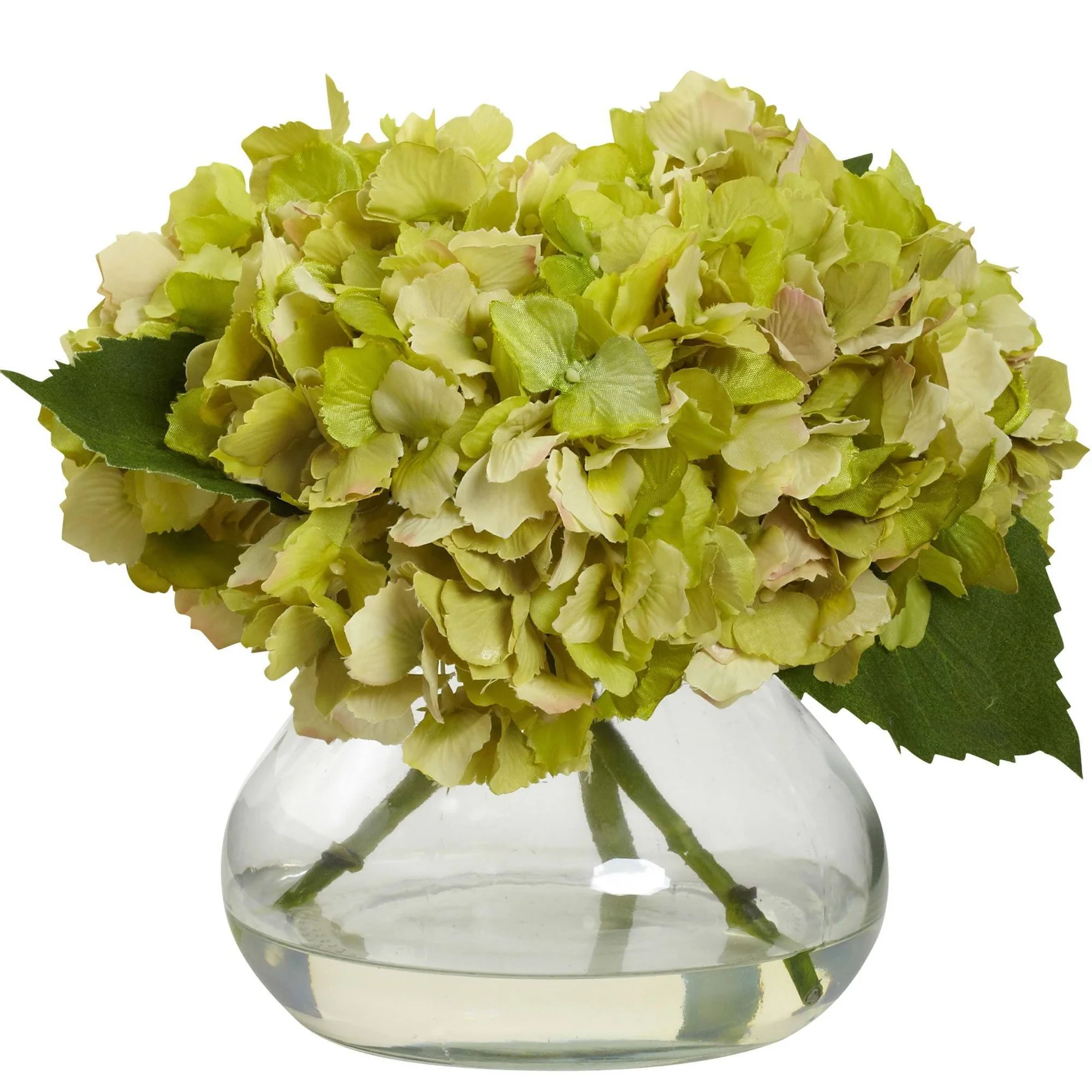 Artificial Blooming Hydrangea in Vase (1356-CR) - Image 3