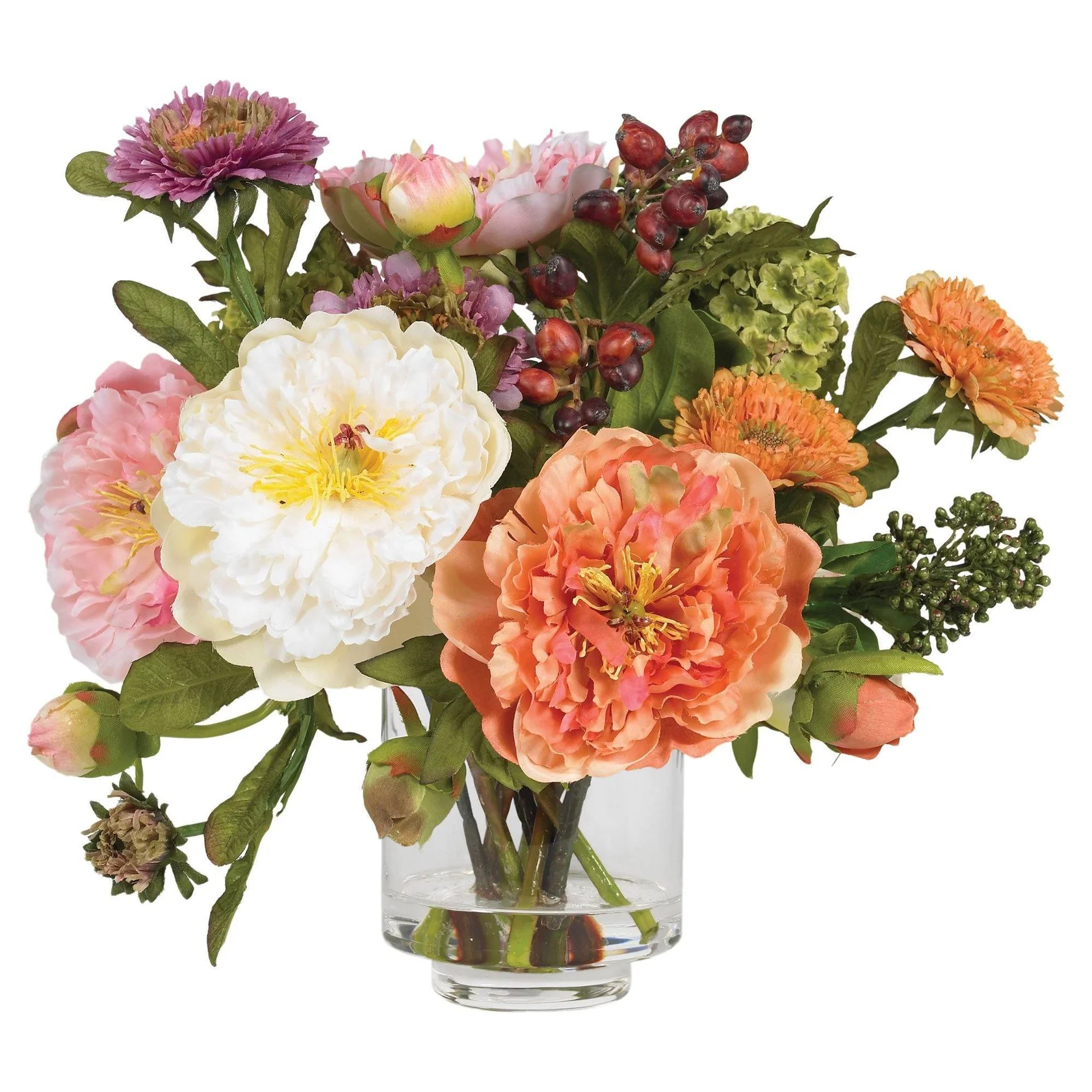 Artificial Peony Arrangement (4689)