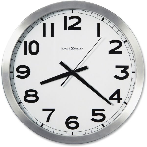 Howard Miller Round Wall Clock - Analog - Quartz (MIL625450)