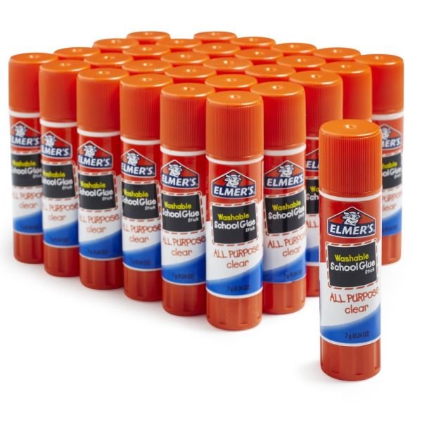 Elmer's Glue Stick Classroom Pack, All-Purpose Clear, Box Of 30 (EPIE556) - Image 4
