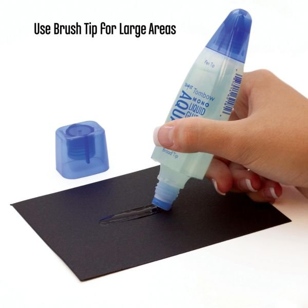 Tombow Mono Aqua Liquid Glue, 1.69 Oz., Clear (TOM52180) - Image 7