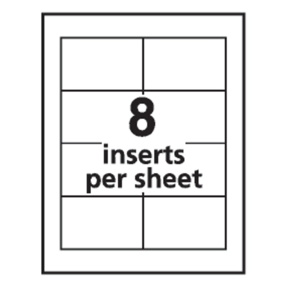 Avery Laser Name Badge Inserts, 2 1/4" x 3 1/2", 5390, Box Of 400 (AVE5390) - Image 5