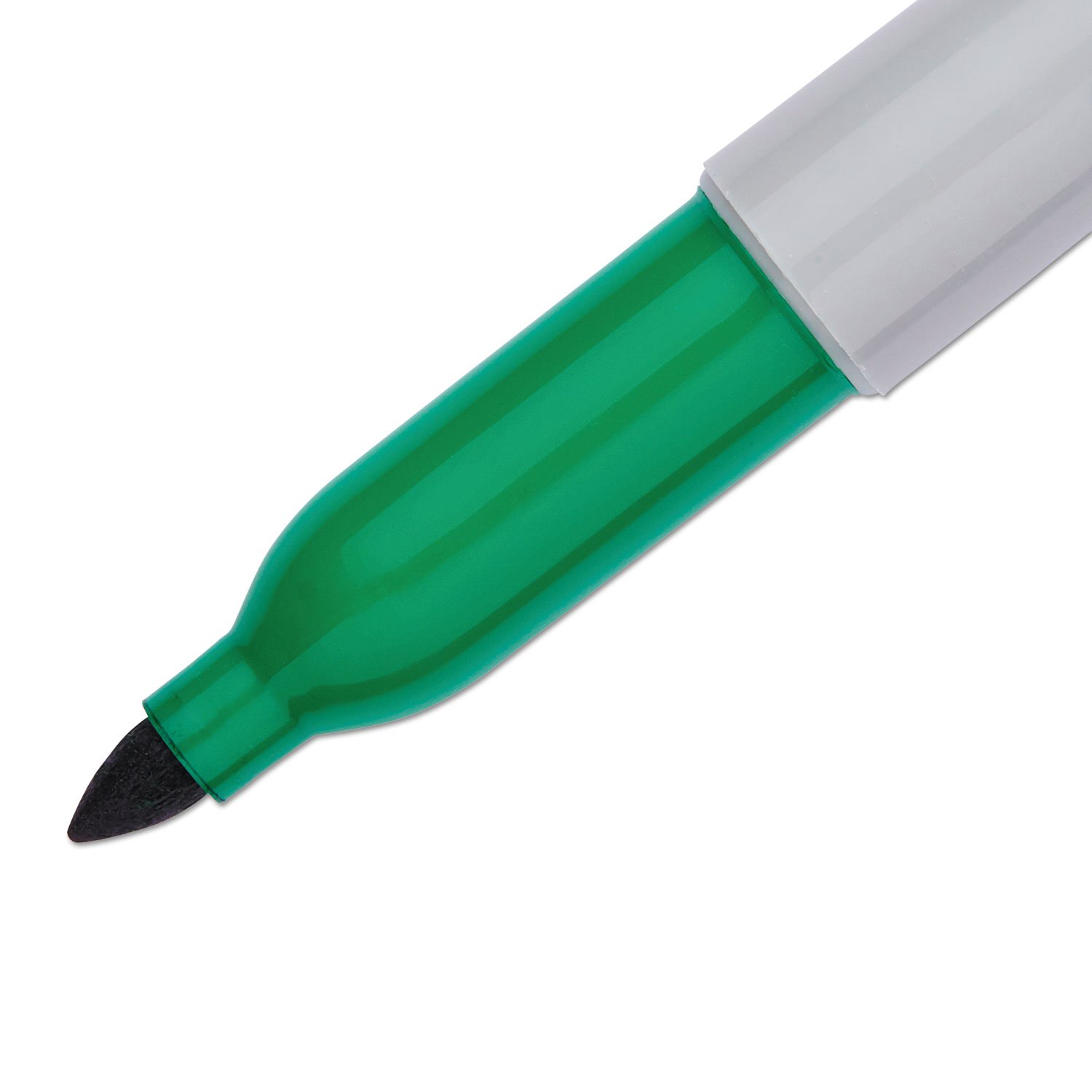 Sharpie Permanent Fine-Point Markers, Green, Pack Of 12 (SAN30004) - Image 6