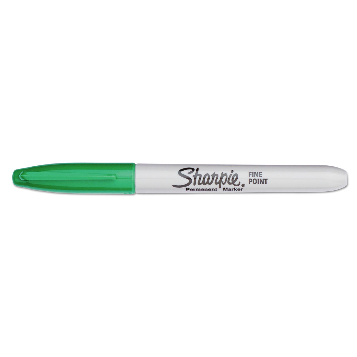 Sharpie Permanent Fine-Point Markers, Green, Pack Of 12 (SAN30004) - Image 5
