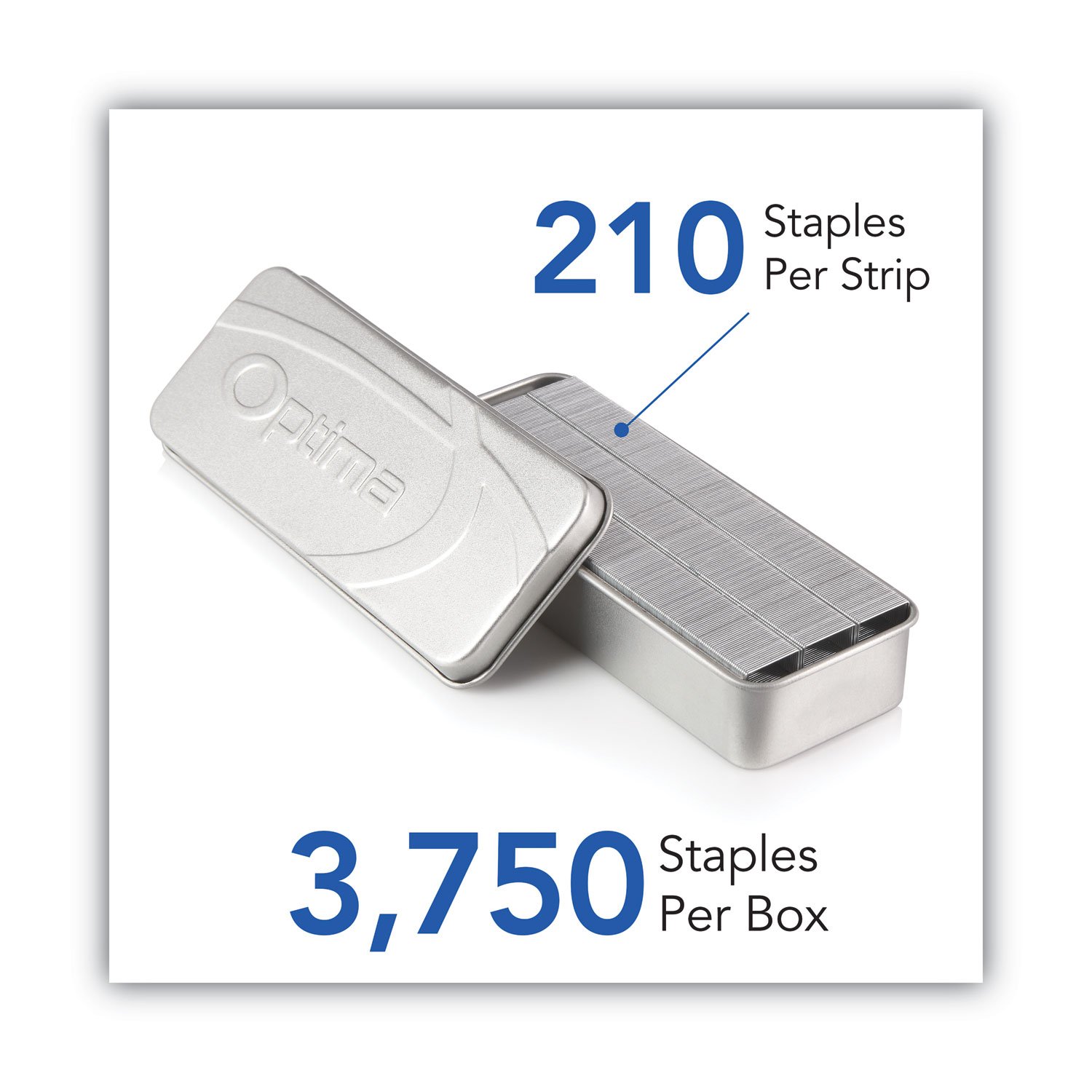 Swingline Optima Premium Staples, 1/4" Standard Strip, Box Of 3,750 (SWI35556) - Image 4