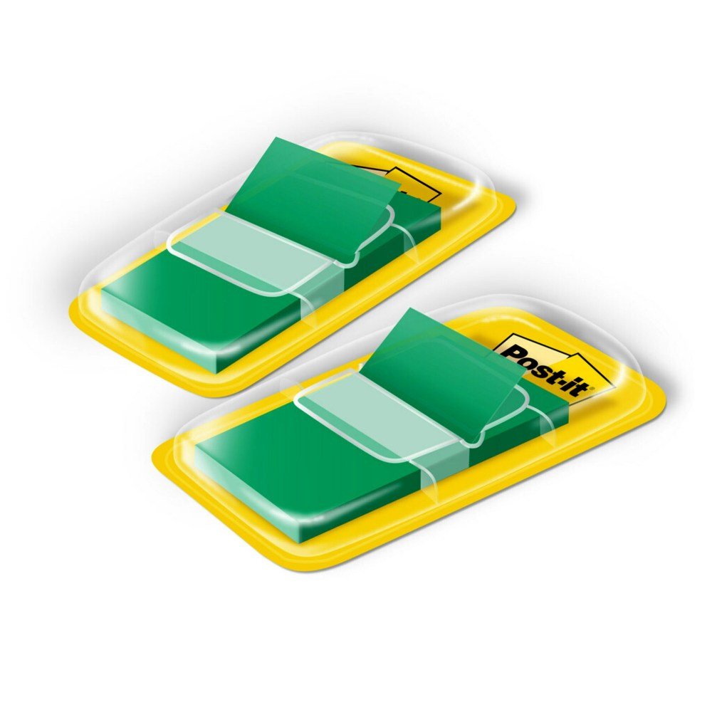 Post-it Flags, 1" x 1 -11/16", Green, 50 Flags Per Pad, Pack Of 2 Pads (MMM680GN2) - Image 11