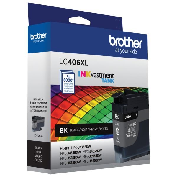 Brother LC406XL INKvestment Black High-Yield Ink Tank, LC406XLBK (ODFN5855773) - Image 7