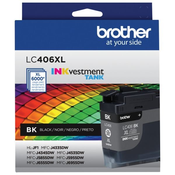 Brother LC406XL INKvestment Black High-Yield Ink Tank, LC406XLBK (ODFN5855773) - Image 12