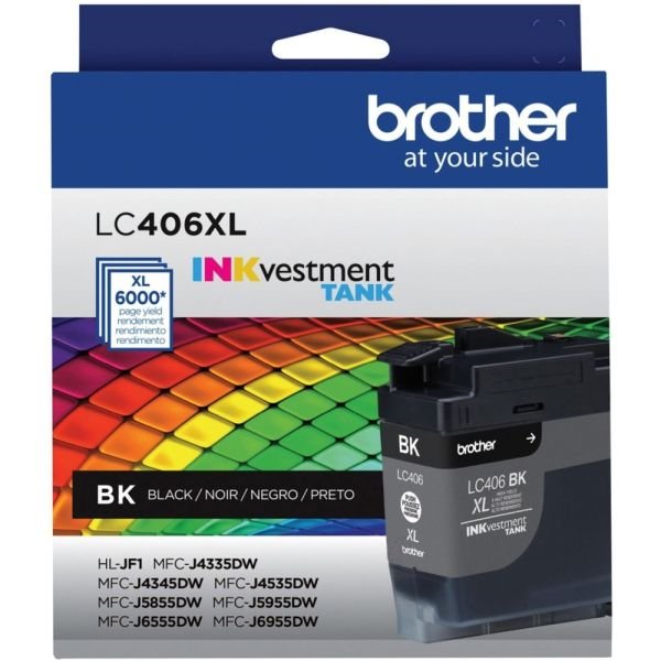 Brother LC406XL INKvestment Black High-Yield Ink Tank, LC406XLBK (ODFN5855773) - Image 9